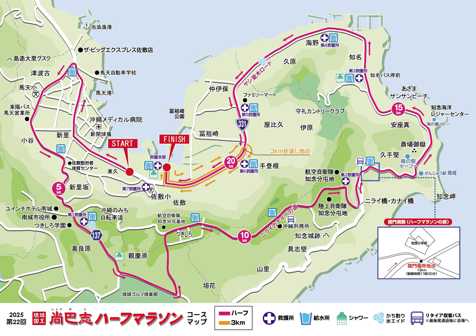 救護所・給水所・シャワー